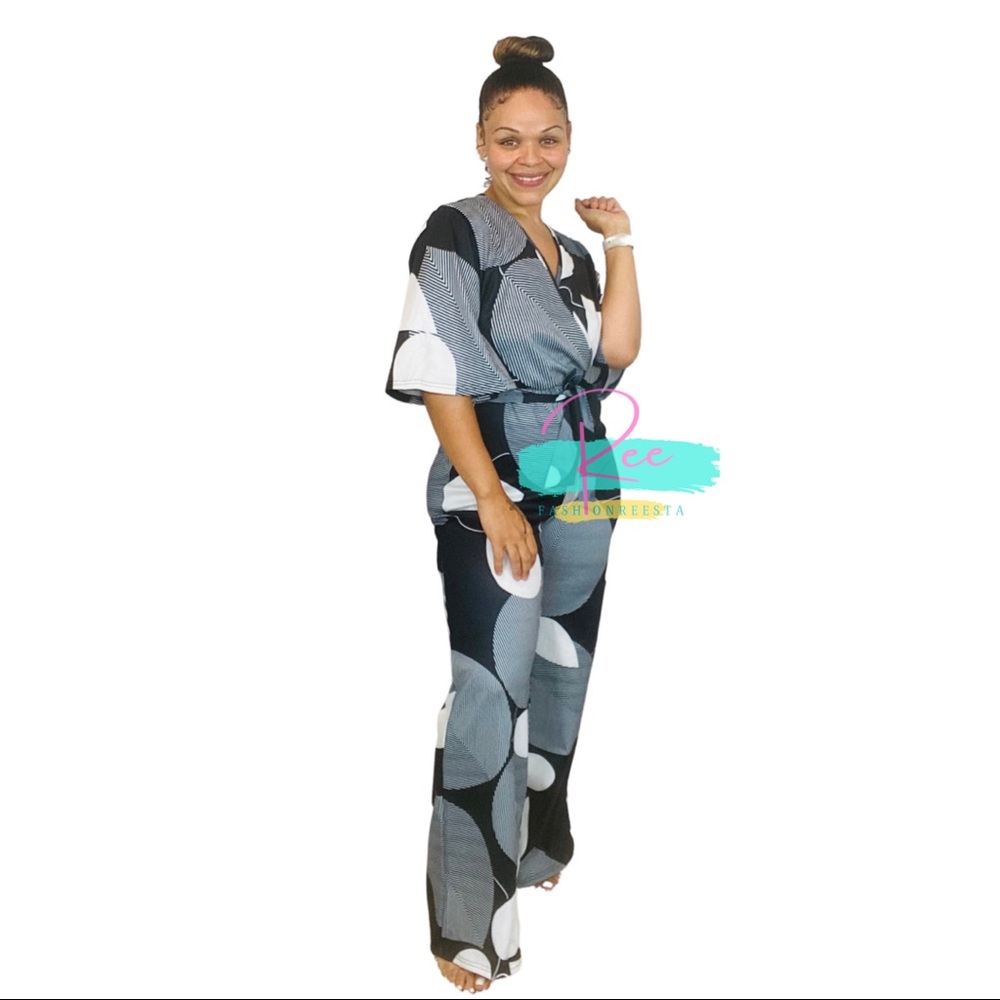 GEO-ABSTRACT ROMPER: Small-2X - Picture 6 of 6